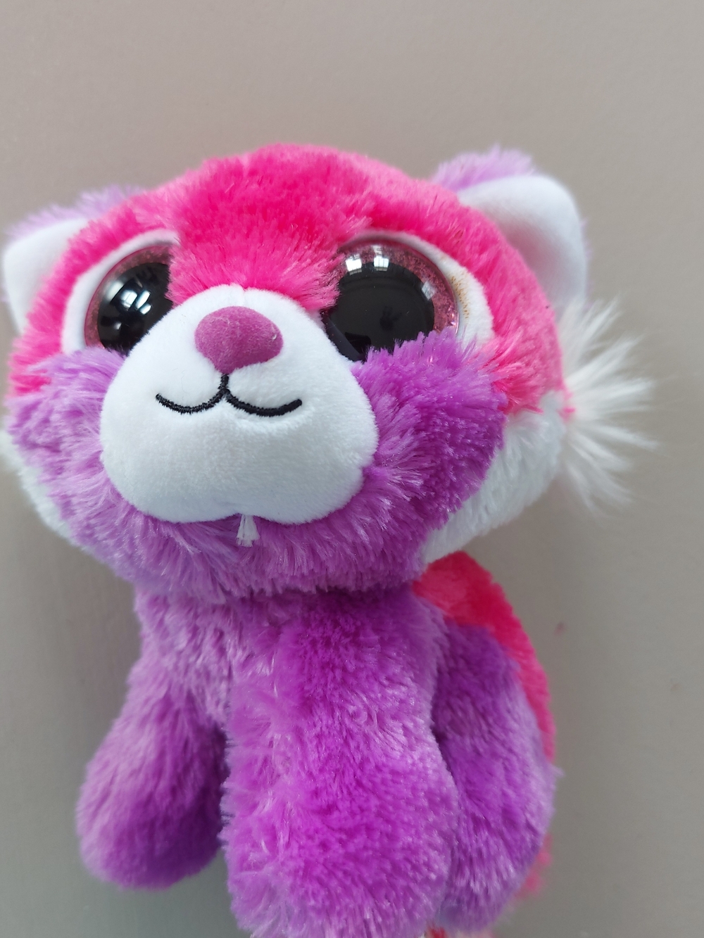 Wild Republic Plush Pink & Purple Red Panda Stuffed Animal Toy